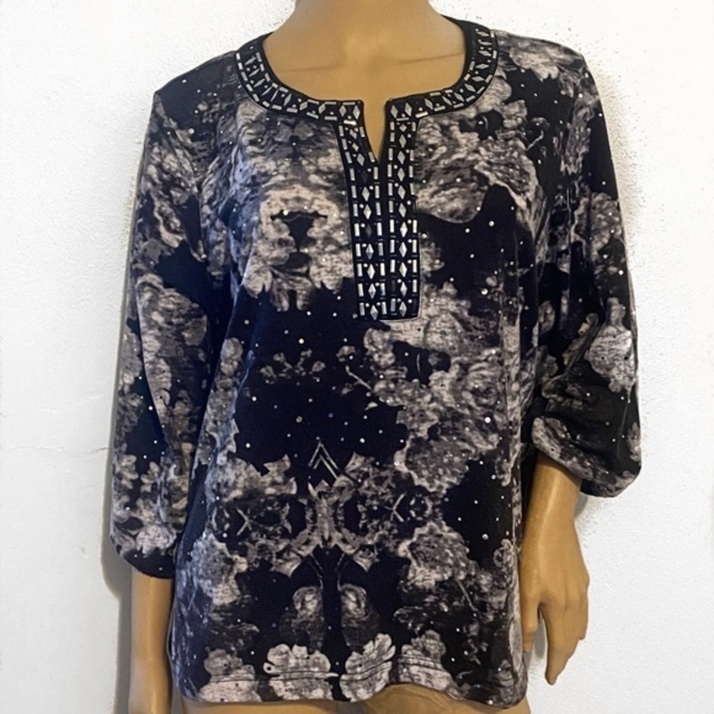 C.D. Petites size PXL blouse top